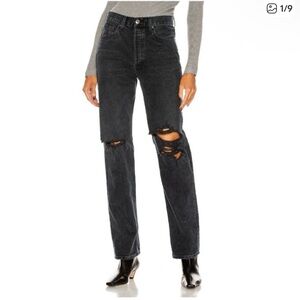AGOLDE women’s black jeans